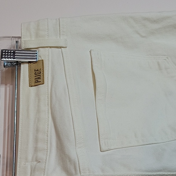 Paige Verdugo Ultra Skinny Jeans Cream/Gold Solstice size 30 - Picture 13 of 16